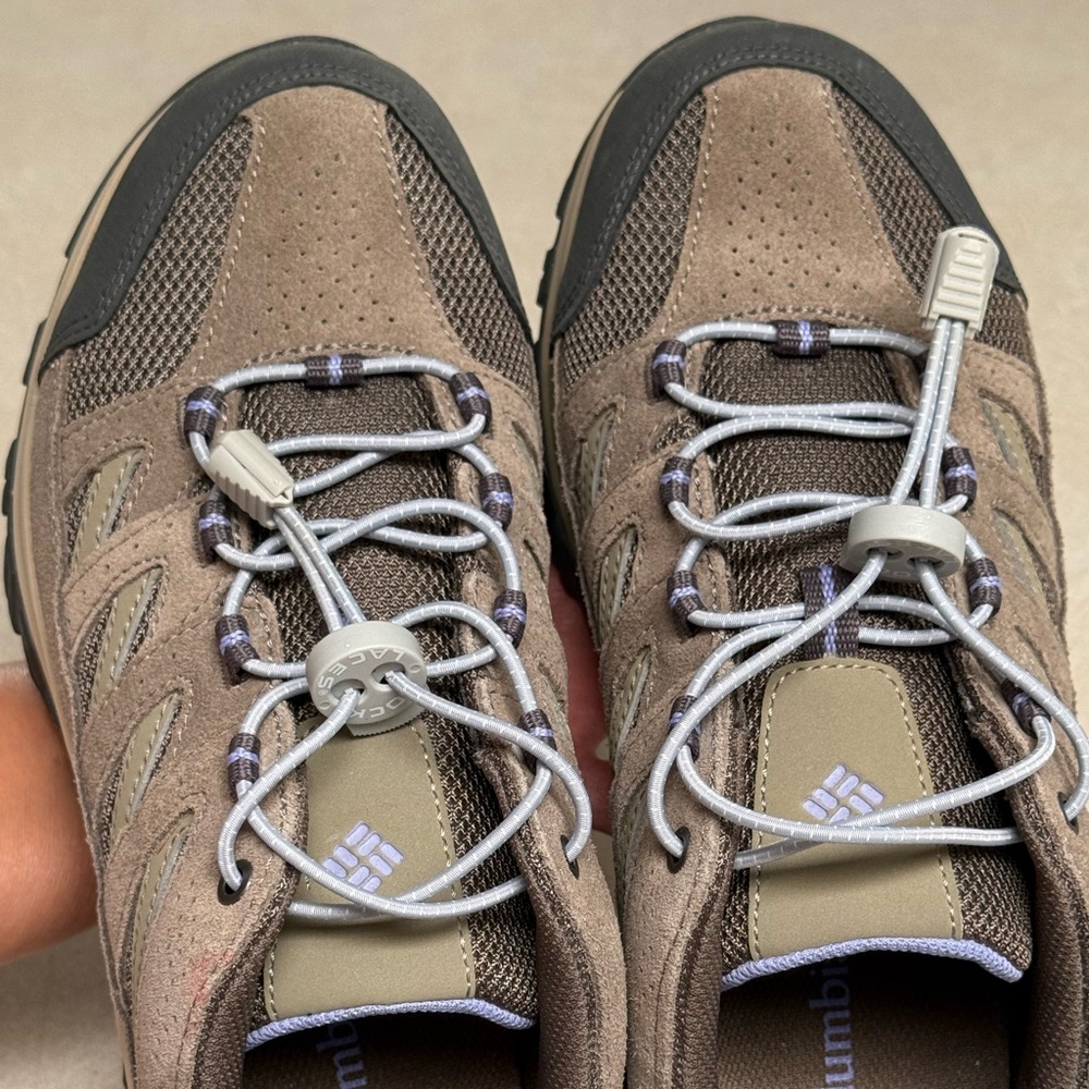 Columbia Tan and Brown Trail Hiking Shoes